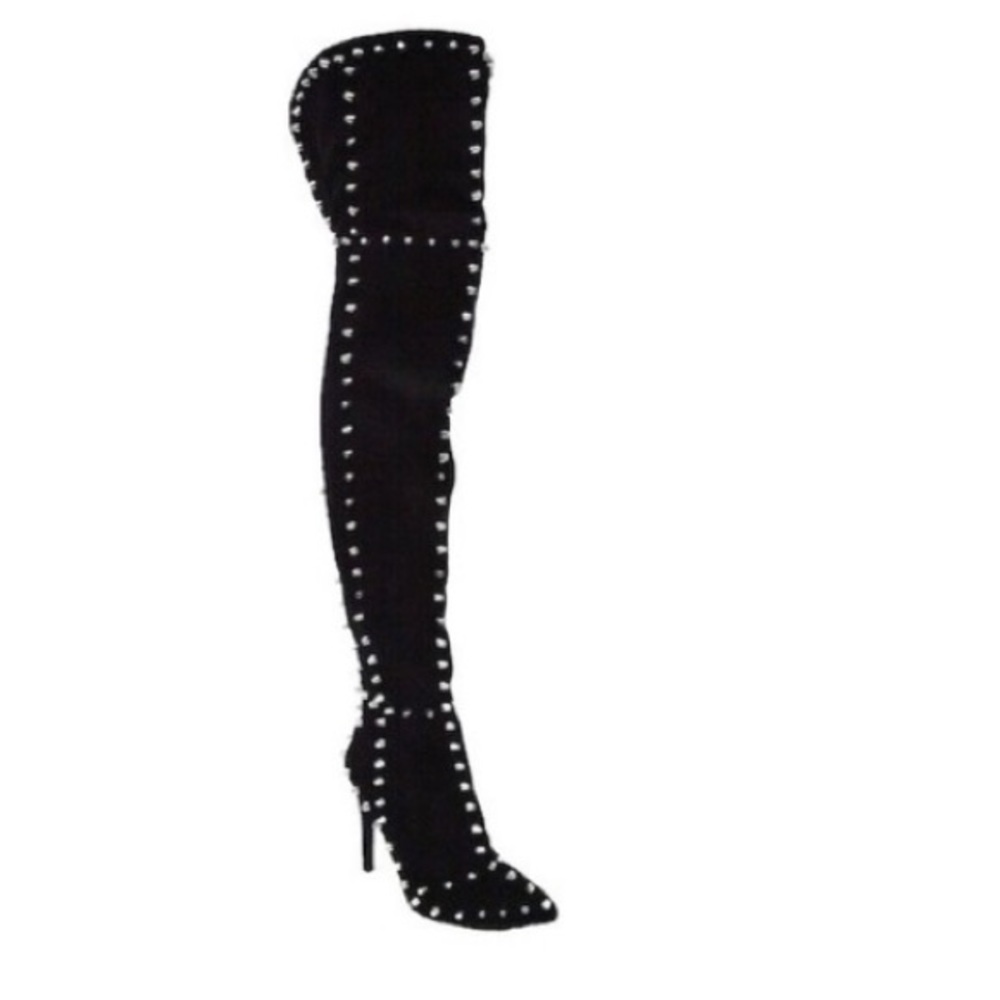 New Cape Robbin Studded Over The Knee Boot Size8.5